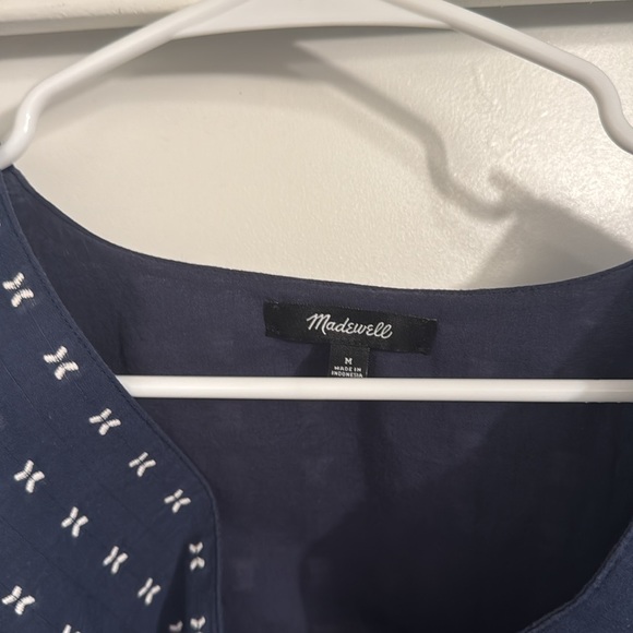 Madewell V-Neck Dolman-Sleeve Mini Dress - medium - Picture 3 of 4